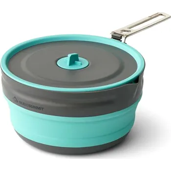 Outdoor vaření hrnec SEA TO SUMMIT Frontier UL Collapsible Pouring Pot - 2.2L, Aqua Sea Blue