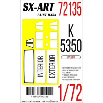 Plastikový model 1/72 Paint mask K-5350 Mustang (ZVE)