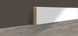 ACARA AP35/1 soklová lišta TYP 124 MDF + fólie bílá, 40 mm, 12 mm, 2,7 m