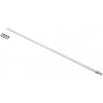 Nábytkové kování Reling k zásuvce l-400 bílý (sada)