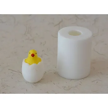 Silikonová forma - Kuře ve vejci MINI prům. 27 mm x 40 mm