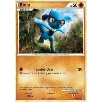 Sběratelská karetní hra Pokémon CL 050/095 Riolu - Call of Legends Stav: Excellent, Verze: NORMAL