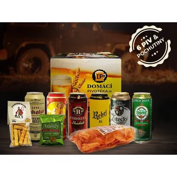 Pivo Domácí pivotéka Dárkové balení k odchodu do důchodu
