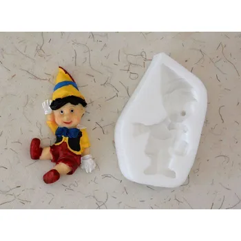 Forma na odlévání Silikonová forma - Skřítek 2D reliéf 46 x 80 x 20 mm