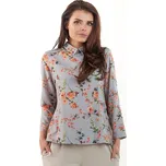 Košile se zajímavými vzory A213 Barva: Šedá, Velikost: S