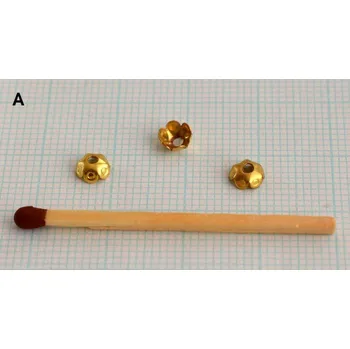 Šroub Čepičky drobné ozdobné různé Čepička drobná ozdobná D, vnitř. prům. 4 mm