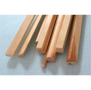 Dřevěná lišta KRUHOVÝ průřez průměr 10 mm - 1 metr