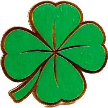 Brož Studio NET s.r.o. Brož dřevěná - čtyřlístek