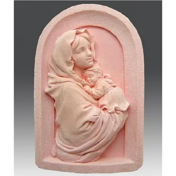 Silikonová forma - Maminka s dítětem 66 x 100 x 33 mm