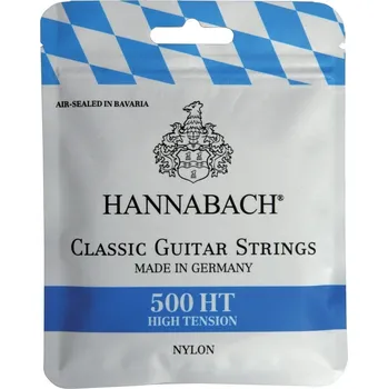 Struna pro kytaru a smyčcový nástroj Hannabach Struny pro klasickou kytaru Série 500Sada High 500HT 5739