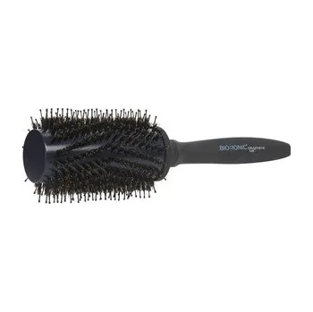 Bio Ionic Boar Styling Brush kulatý kartáč na vlasy 1 ks, 41 mm, Černá