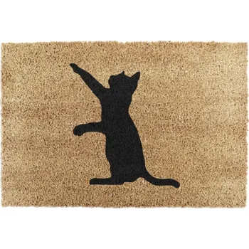 Rohožka z kokosového vlákna 40x60 cm Cat – Artsy Doormats ID_659614