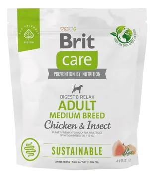 Krmivo pro psa Brit Care Dog Sustainable Adult Medium Breed Chicken/Insect