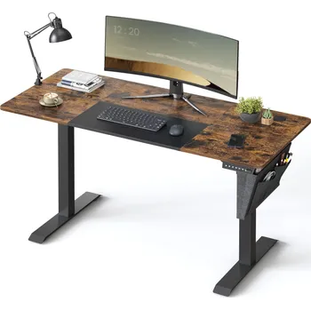 Psací stůl Paradox Elektricky výškově nastavitelný stůl GARDO 1400 x 600 / Černý