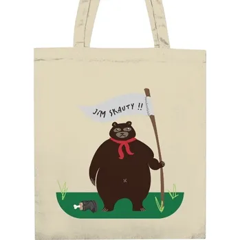 Nákupní taška unisex s potiskem jím skauty