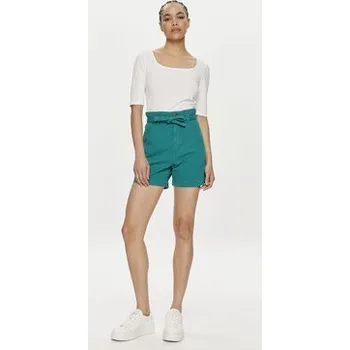 Dámské kraťasy United Colors Of Benetton Šortky z materiálu 4DUKD9019 Zelená Regular Fit 46