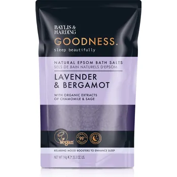 Koupelová sůl Baylis & Harding Goodness Sleep - Levandule & Bergamot Sůl do koupele, 1000 g