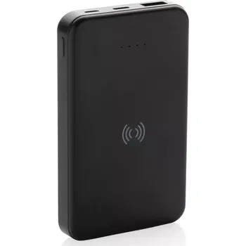 Powerbanka Bezdrátová powerbanka 5000 mAh 5W z RCS recykl. plastu - P322.621