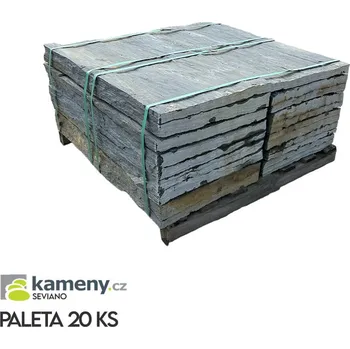 Venkovní dlažba Kameny.cz Ardesia - břidlicová deska 100 x 50 cm Vyberte si typ: Paleta 20 ks - DOPRAVA ZDARMA
