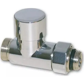 IVAR Koupelnové regulační šroubení OPTIMA DV 023 - 1/2"xM24; přímé; inox (530009INOX)