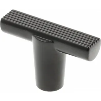 Nábytkové kování GTV Úchytka RAY, ZnAl, matná černá