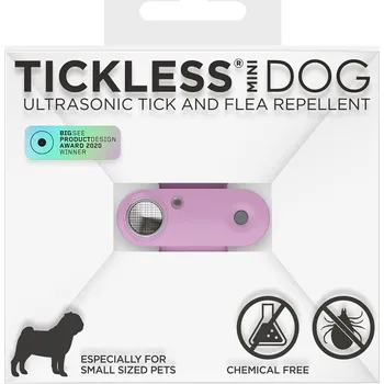 Antiparazitikum pro psa TICKLESS Mini dog Nabíjecí ultrazvukový odpuzovač klíšťat a blech Organ purple