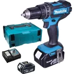 MAKITA DHP482RTJ Aku příklepový šroubovák Li-ion (2x5,0Ah/18V) Makpac 2 extended_warranty
