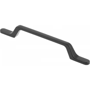 Nábytkové kování Úchytka slitinová FLAVIO C 160 mm, černá mat
