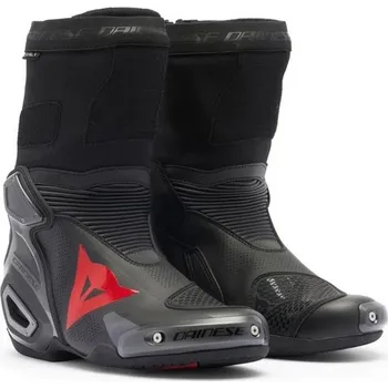 Moto obuv Dainese Dainese AXIAL 2 AIR perf. závodní boty černé/fluo-červené vel.39 39