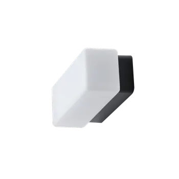 Osmont 67775 Flora 1, nástěnné/stropní svítidlo v obdélníkovém tvaru, LED 8W 4000K, délka 22,5cm, černá