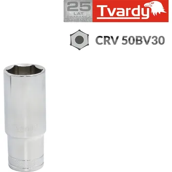 Gola hlavice Nástrčná hlavice prodloužená 6hran 14mm 1/4" TVARDY, Geko T00141-14