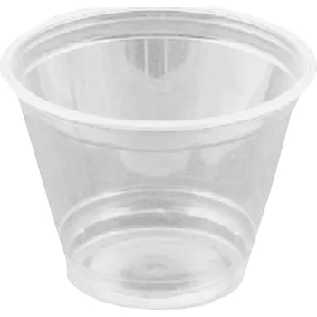 Jednorázové nádobí Kelímek plastový 270 ml, PET, AE 270, transparentní, 50 ks