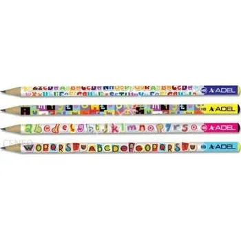 Grafitová tužka Tužka Adel HB Abeceda