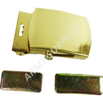 Opasek ARMÁDNÍ ORIGINÁL US ARMY Přezka spona zlatá na kalhotový opasek US originál Varianta: koncovka 33 x 15 mm