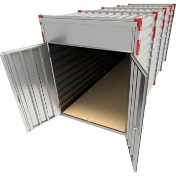 Popelnice HTI Kontejner vnitřní výška 2,430 dvoukřídlové dveře v čelní stěně 6m