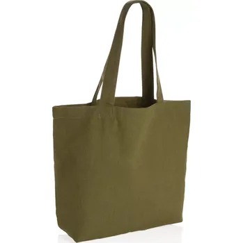 Nákupní taška Nebarvená taška s kapsou Impact z 240g recykl. canvas AWARE™ - P762.967