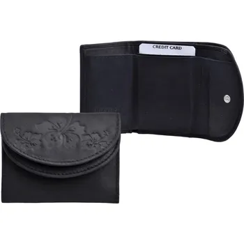 Peněženka HJP Dámská malá černá peněženka 7116-B