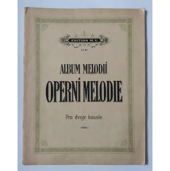 Album melodií Operní melodie pro dvoje housle