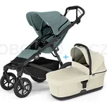Thule Urban Glide 4-wheel Mid blue + korbička Soft beige