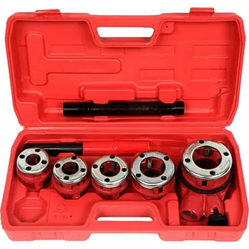 Závitořezný nástroj Silver Ráčnové závitníky na trubky 5 ks 3/8'+1/2'+ 3/4'+1'+1,1/4'