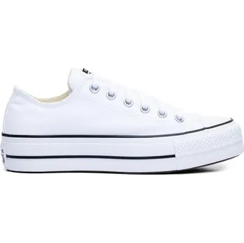 Oblečení a móda Converse CONVERSE CHUCK TAYLOR ALL STAR CANVAS PLATFORM Boty Converse Chuck Taylor All Star Canvas Platform spojují ikonický design s moderním stylem, který přitahuje pozornost. Tyto boty jsou vyrobené z kvalitního plátěného materiálu, který zajišťuje pro