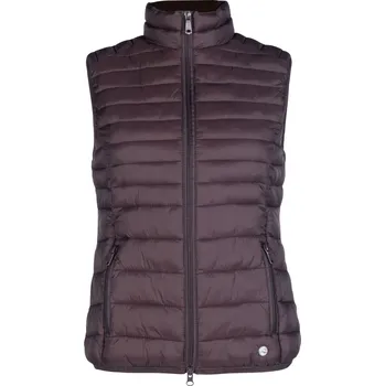 Dámská vesta HKM Vesta prošívaná Lena HKM, dámská, tmavě hnědá S