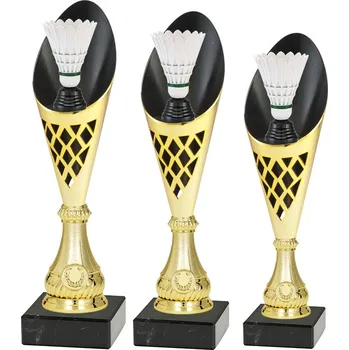 Sportovní pohár - BADMINTON - P526.MULTI Výška poháru: Pohár -BADMINTON- 39cm