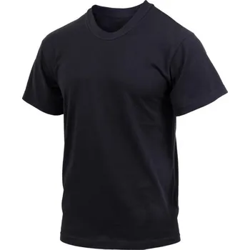 Pánská móda ROTHCO Triko funkční krátký rukáv ČERNÉ S ČERNÁ - BLACK