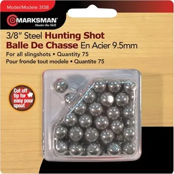 Prak Marksman Kuličky ocelové do praku MARKSMAN 3/8