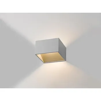 Nástěnné svítidlo Vnitřní nástěnné svítidlo Led 2 WALL-Q 10x10cm bílé