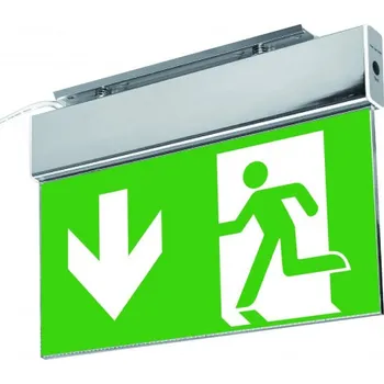 Průmyslové svítidlo Nouzové svítidlo SALED-1 LED ,1 h, 2 prac. režimy, 3 W, 250 lm, AC 220–240 V, 50–60 Hz, IP44, 6400 K