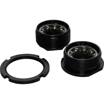 Nexelo Misky Středové Kompletní Ocelové černé