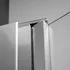 Sprchové dveře Roth Baden II 4000855 80 cm transparent/brillant