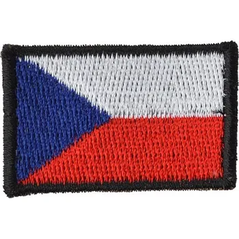Nášivka NAVYS Nášivka ČR vlajka malá BAREVNÁ (40mm) VELCRO